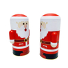 Hot Sales Tinplate Storage Container Santa Claus Metal Box Candy Chocolate Tin Can For Christmas