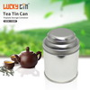 Factory Direct Deal Custom Tea Tinplate Canister Round Black Tea Storage Container Tea Metal Can Food Grade Packaging Tin Box