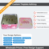 China Manufacture Wholesale Custom Tinplate Bowl Products Square Metal Home Decorative Item Tin Luxury Car Ashtray