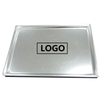 Factory Custom Tinplate Display Tray India Rectangle Metal Bread Burger Tin Tray