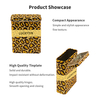 Wholesale Custom Tinplate Storage Container Rectangle Metal Box Empty Vertical Pressed Mini Mint Tin Hinge For Mint
