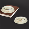 Premium Quality Custom Tinplate Home Products Minimalist Style Round Shape Metal Tin Safety Outdoor Ashtray