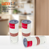 Factory Custom Tinplate Storage Container Cylindrical Small Packaging Metal Box Air Tight Can Indian Spice Tin for Spice
