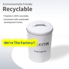 Manufacturers Custom Tinplate Storage Container Cylinder Shape Metal Box Packaging Pet Tin Cans With Lid