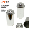 Popular Custom Printing Tinplate Storage Container Cylinder Shape Metal Box Food Grade Empty Tin Can For Tea Packaging