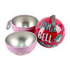 Hot Sale Tinplate Holidays Packaging Ball Shape Metal Storage Container Christmas Chocolate Tin Bauble