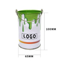 Factory Custom Replace Plastic Bucket Tinplate Pail Colored Metal Flower Pot Paint Tin Barrel For Medicine