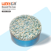 OEM ODM Design Tinplate Packaging Big Circle Printed Metal Box Round Shape Free Samples Custom Tins With Lid