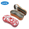 Factory Custom Irregular Mint Tin Box Slippers Shape Small Tin Case Candy Chocolate Mini Tin Can With Hinged