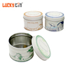 Fashion Design Custom Tinplate Storage Container Round Metal Jar/Box Food Packaging Tin Can Canister for Canned Tins