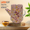 Custom High Quality Cute Storage Packaging Teapot Shaped Metal Box/Can Loose Leaf Tea Containers For Tea