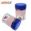 Factory Custom Tinplate 800g Baby Milk Powder Packaging Cylinder Empty Metal Milk Powder Tin Can For Milk Powder