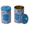 Custom Tinplate Food 400g Tin Can Price Metal Cylinder Embossing Retro Ration Tin Can With Lid