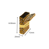Wholesale Custom Tinplate Storage Container Rectangle Metal Box Empty Vertical Pressed Mini Mint Tin Hinge For Mint