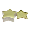 Customized Design Tinplate Can Storage Container Star Shape Metal Box Presents Cracker Christmas Canister