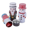 Factory Directly Wholesale Tinplate Packaging Irregular Shape Metal Can Childproof Christmas Gift Tin Box