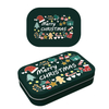 Wholesale Custom Tinplate Food Packaging Mini Metal Box Mint Candy Tin Can with Hinge Lid