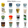 High Grade Custom Food Tinplate Storage Container Distinctive Metal Box Empty Ring Packaging Tin Small Oval Cans With Lid