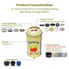 Tin Can Supplier Custom Magnetic Pepper Jar Cylindrical Shape Metal Box Packaging Food Grade Tin Spice Container