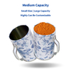 Manufacturers Custom Tinplate Products Storage Container Cylindrical Shape Metal Box Small Tin Can Spice Packaging With Handle