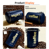 Manufacture Design Airtight Tinplate Storage Container Cylinder Metal Packaging Coffee Tins Customize With Valve With Lids