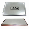 Factory Custom Tinplate Display Tray India Rectangle Metal Bread Burger Tin Tray