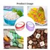 High Grade Custom Food Tinplate Storage Container Distinctive Metal Box Empty Ring Packaging Tin Small Oval Cans With Lid
