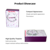 Factory Directly Custom Tinplate Packaging Rectangle Metal Can Embossed Tuen Open Tin Box Mint Containers