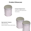 New Design Custom Tinplate Storage Container Cylinder Shape Metal Box Packaging Empty Can Mint Tin for Mint