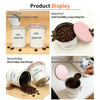 Tin Can Supplier Tinplate Packaging 250g Custom Coffee Bean Storage Container Cylinder Tin Metal Coffee With Degassing Valve
