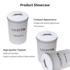 Manufacturers Custom Tinplate Storage Container Cylinder Shape Metal Box Packaging Pet Tin Cans With Lid