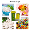 High Quality Custom Tinplate Storage Box Mints Metal Can Packaging Lid Hinged Tin Container Vertical Rectangle Mint