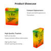 Factory Direct Deal Custom Tinplate Packaging Rectangle Can Storage Container Debossed Hinged Metal Tin Mints Box For Mint
