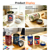 Luckytin Factory Custom Tinplate Food Grade Candy Packaging Metal Round Box Container Child Resistant Tin Can For Food