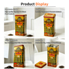 Customized Design Food Grade Tinplate Container Luxury Large Square Shape Metal Caddy Packaging Premium Tea Tins for Tea