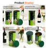 Dongguan Manufacturer Custom Tinplate Storage Container Round Shape Metal Box Packaging Food Grade Wine Bottle Tin Can for Food