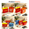 Factory Custom Collectibles Small Tin Can Money Box Metal Square Piggy Bank Tin Plate Money Saving Tin Box For Child