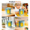 Wholesale Custom Tinplate Collectibles Coin Storage Container Piggy Bank Metal Can Child Gift Round Money Tin Box
