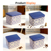 Custom High Quality Tinplate Storage Container Beautiful Rectangle Box Packaging Luxury Recycle Metal Coffee Tin With Lid