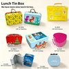 Dongguan Manufacturer Wholesale Custom Tinplate Pcakging Rectangle Metal Can Cheap Tin Lunch Box For Child