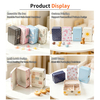 Custom Printing Tinplate Case Storage Container Rectangle Metal Can Food Grade Packaging Tin Lunch Box With Handle for Food
